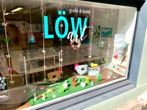 Löw art Schaufenster